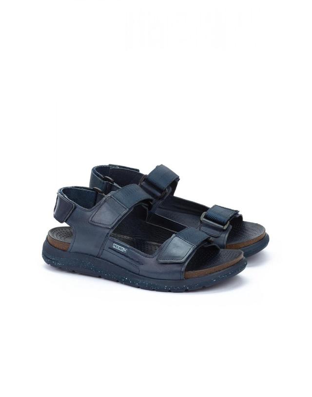 꼬르떼피엘 피콜리노스 컴포트 천연가죽 스트랩 샌들 3842129 AZUL OSCURO 블루 착용컷