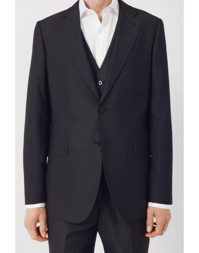 꼬르떼피엘 꼬르떼피엘 슬림핏 테일러드 블레이저 6687352 GRIS OSCURO 블랙 착용컷