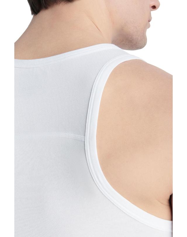 꼬르떼피엘 아디다스 스트레치 메쉬 이너 티셔츠 2팩 2470774 BLANCO 화이트 착용컷