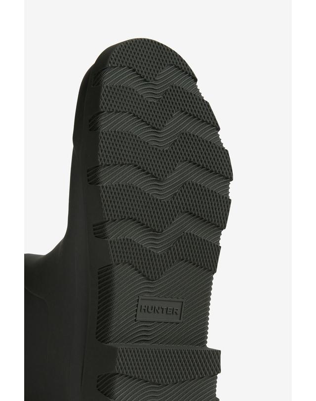 꼬르떼피엘 헌터 테크니컬 방수 남녀공용 롱 레인부츠 9961134 VERDE 블랙 착용컷