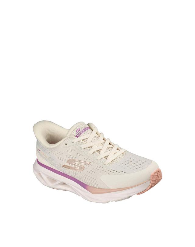 꼬르떼피엘 스케쳐스 글라이드 스텝 보텍스 스니커즈 9202215 BEIGE 아이보리 착용컷