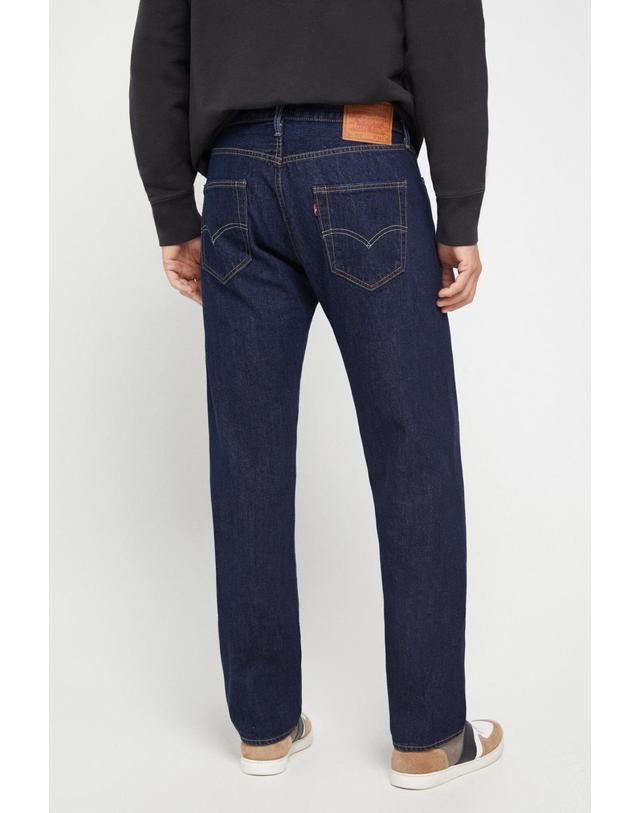 꼬르떼피엘 리바이스 오리지널 진청 스트레이트핏 데님 Levi’s 501 레귤러핏 8582424 AZUL MARINO 네이비 착용컷
