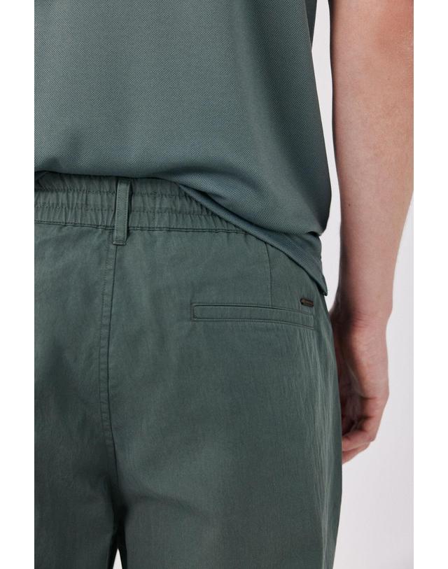 꼬르떼피엘 꼬르떼피엘 레귤러핏 조거 팬츠 7194021 KAKI 카키 착용컷
