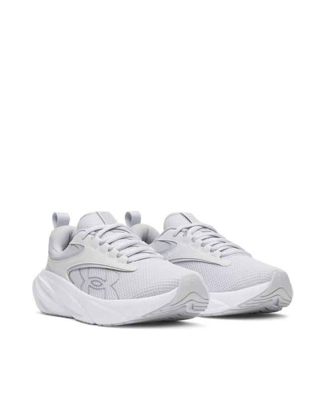 꼬르떼피엘 언더아머 경량 쿠션 여성 러닝화 4185518 BEIGE 그레이 착용컷