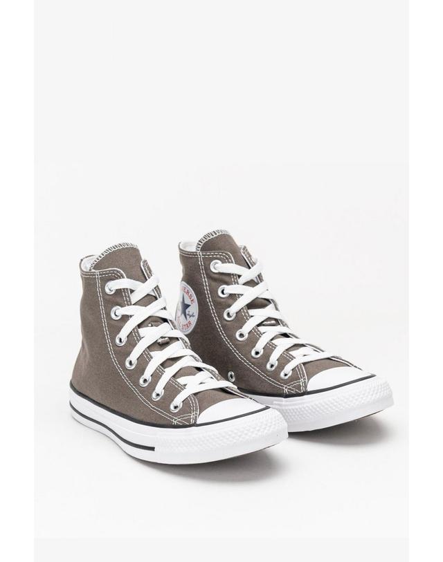 꼬르떼피엘 컨버스 클래식 하이탑 스니커즈 Converse Chuck Taylor All Star 7300502 GRIS 브라운 착용컷
