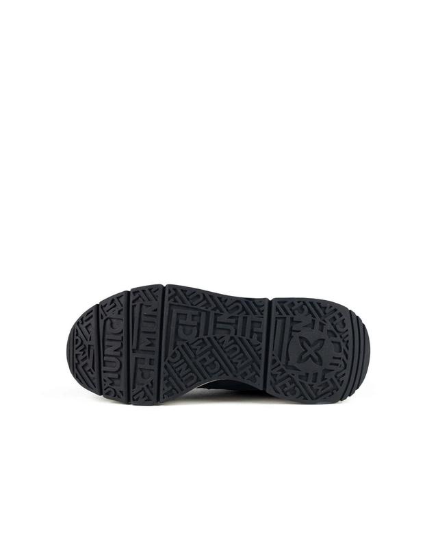 꼬르떼피엘 무니치 레트로 러닝 스웨이드 청키 스니커즈 3894188 NEGRO 그레이 착용컷