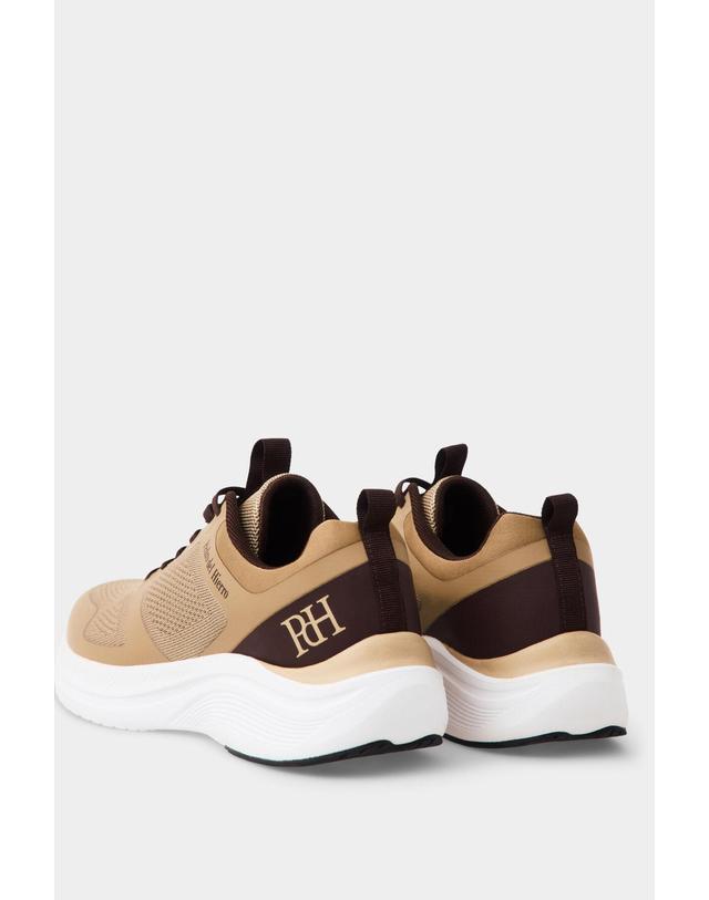 꼬르떼피엘 페드로 델 이에로 초경량 레이스업 메쉬 스니커즈 2984646 BEIGE 베이지 착용컷