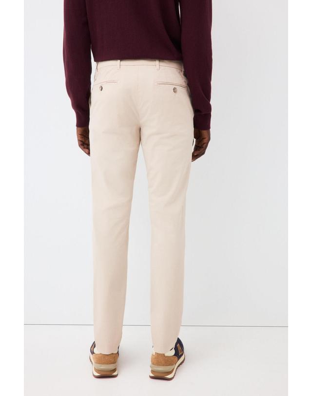 꼬르떼피엘 페드로 델 이에로 슬림핏 프리미엄 치노 팬츠 7824097 BEIGE 베이지 착용컷