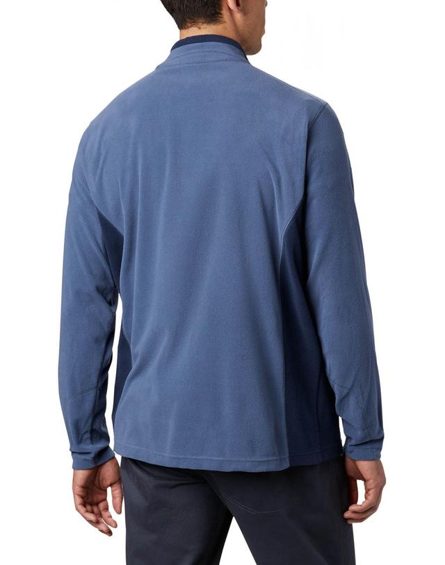 꼬르떼피엘 컬럼비아 테크니컬 하프집업 남성 플리스 탑 1890354 AZUL 블루 착용컷