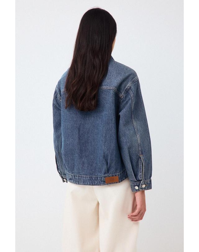 꼬르떼피엘 페드로 델 이에로 오버사이즈 데님 자켓 6754283 AZUL 블루 착용컷