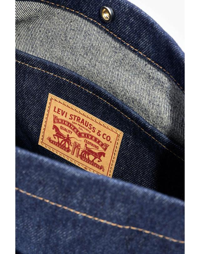 꼬르떼피엘 리바이스 데님 베이직 버킷백 Heritage 5510739 AZUL 블루 착용컷
