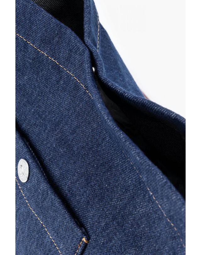 꼬르떼피엘 리바이스 데님 베이직 버킷백 Heritage 5510739 AZUL 블루 착용컷