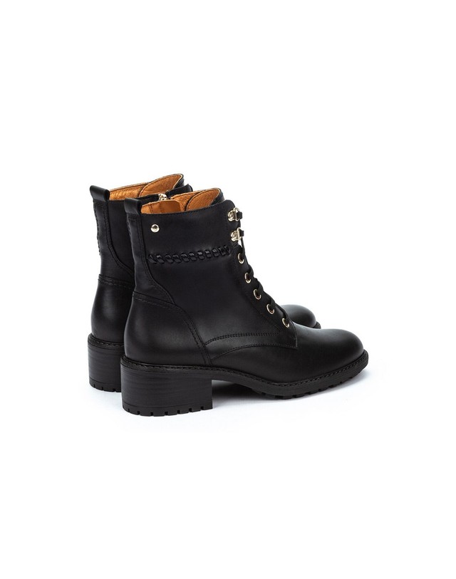 꼬르떼피엘 피콜리노스 레더 레이스업 앵클 부츠 9961157 NEGRO 블랙 착용컷