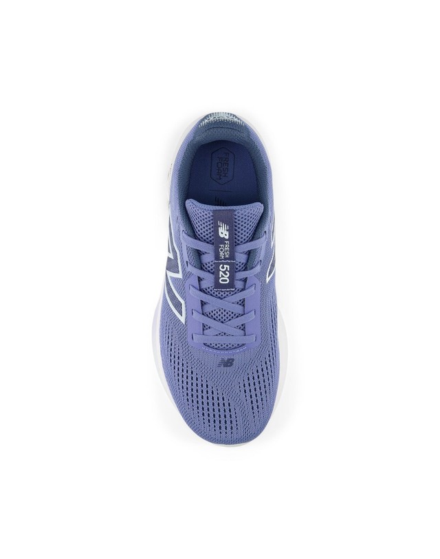 꼬르떼피엘 뉴발란스 520 v9 프레시폼 메쉬 러닝화 4185554 AZUL 블루 착용컷