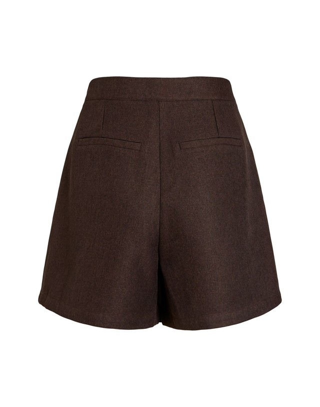 꼬르떼피엘 빌라 A라인 미니 스커트 팬츠 5724601 MARRON OSCURO 초콜릿 착용컷