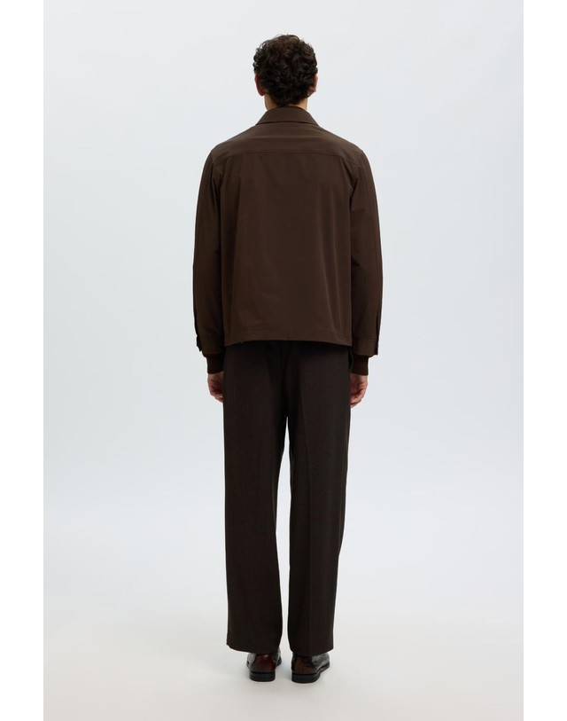 꼬르떼피엘 셀렉티드 멀티포켓 필드 자켓 8314101 MARRON OSCURO 초콜릿 착용컷