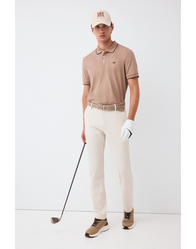 꼬르떼피엘 페드로 델 이에로 테크니컬 골프 치노 팬츠 3754014 BEIGE 베이지 착용컷