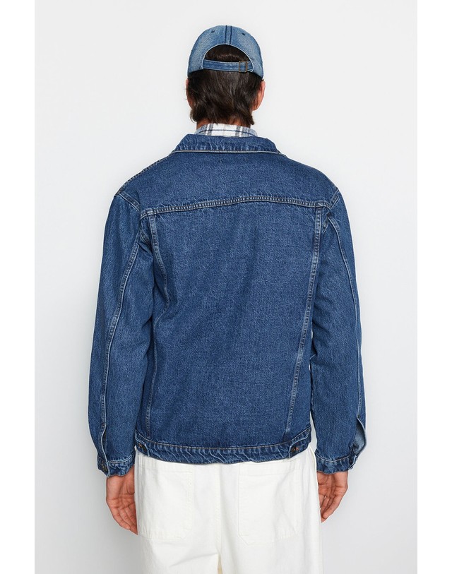 꼬르떼피엘 트렌디올 클래식 포켓 데님 자켓 7150830 BLANCO 블루 착용컷