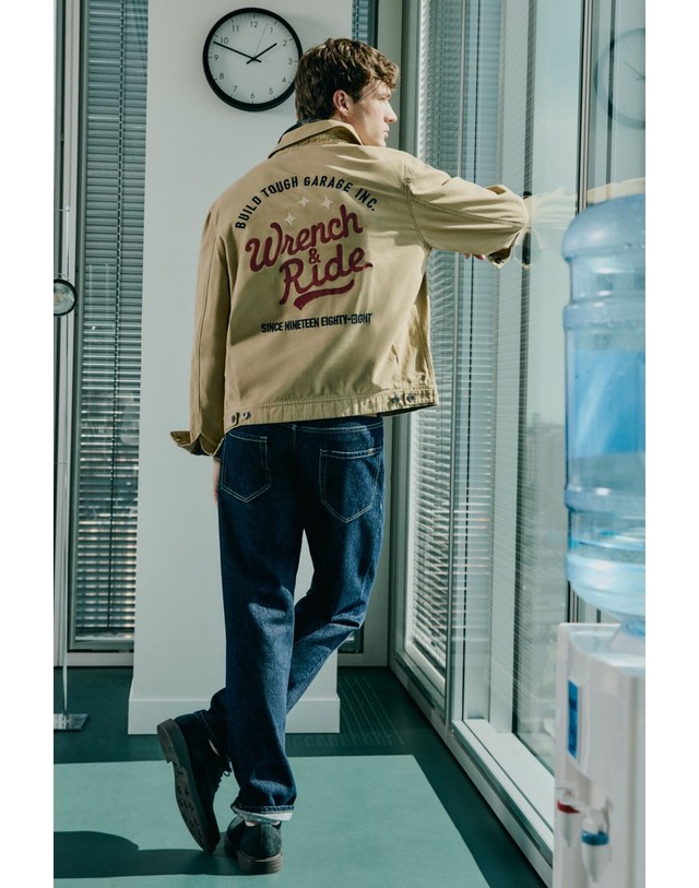 꼬르떼피엘 스프링필드 워시드 코튼 트러커 자켓 2834869 BEIGE 베이지 착용컷