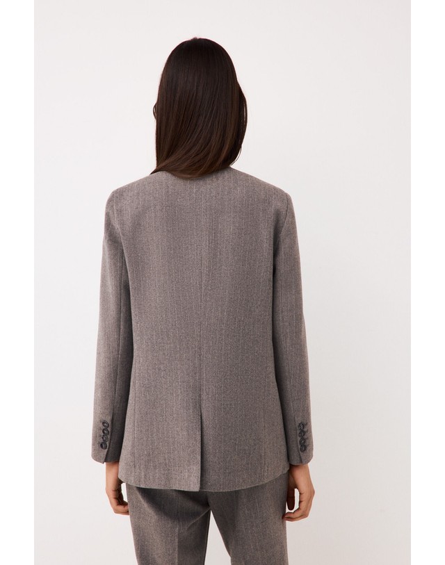 꼬르떼피엘 페드로 델 이에로 칼라리스 테일러드 블레이저 6754296 GRIS 그레이 착용컷