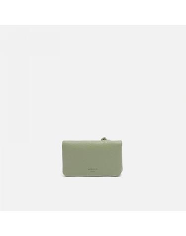 미사코 카드 6슬롯 동전 포켓 지갑 Adelina-4600009576016 GREEN