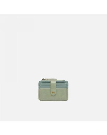미사코 슬림 미니 카드 동전 지갑 Yansita-4500411576010 GREEN