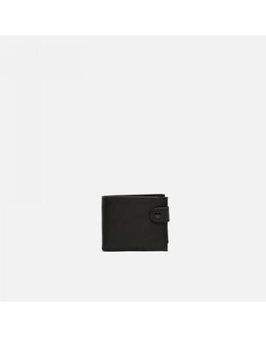 미사코 스냅 버튼 카드 동전 수납 반지갑 Simeon-4800274002016 BLACK