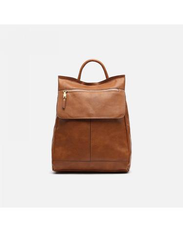 미사코 도난 방지 플랩 멀티포켓 백팩 Damier-4400131118012 CAMEL