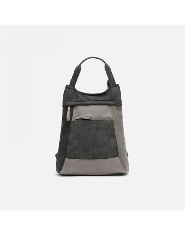 미사코 패치워크 도난 방지 캐주얼 백팩 Masala-4500437002012 BLACK