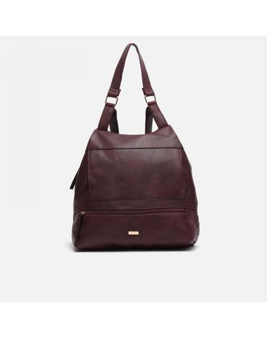 미사코 도난방지 미니멀 캐주얼 백팩 Suli-3800029169019 BURGUNDY