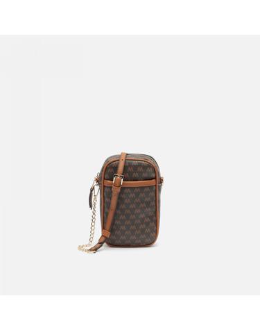 미사코 모노그램 미니 휴대폰 크로스백 Monograms-4600189133016 BROWN