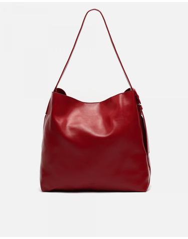 미사코 라지 소프트 호보백 숄더백 Saby-4900429169011 BURGUNDY