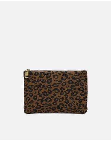 미사코 애니멀 프린트 코스메틱 파우치 Lauris-5300500133013 BROWN