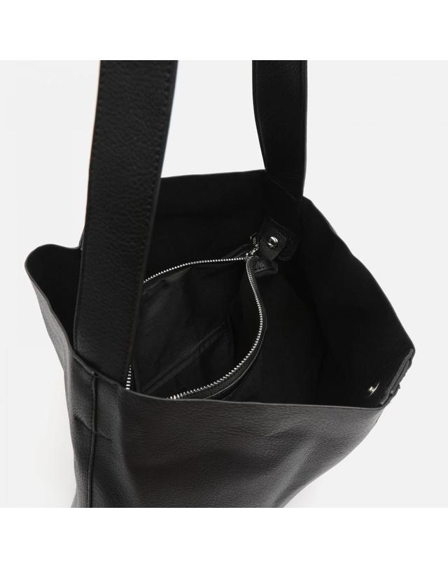 미사코 미사코 라지 호보백 파우치 세트 Mis-4700289002011 BLACK 블랙 착용컷