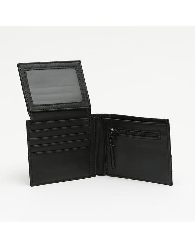 미사코 미사코 동전 포켓 카드 나일론 반지갑 Ops-4300222002018 BLACK 블랙 착용컷