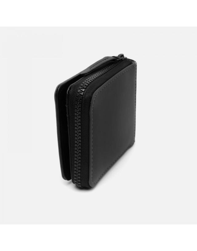 미사코 미사코 지퍼 카드 동전 수납 반지갑 Gamo-4600052002012 BLACK 블랙 착용컷