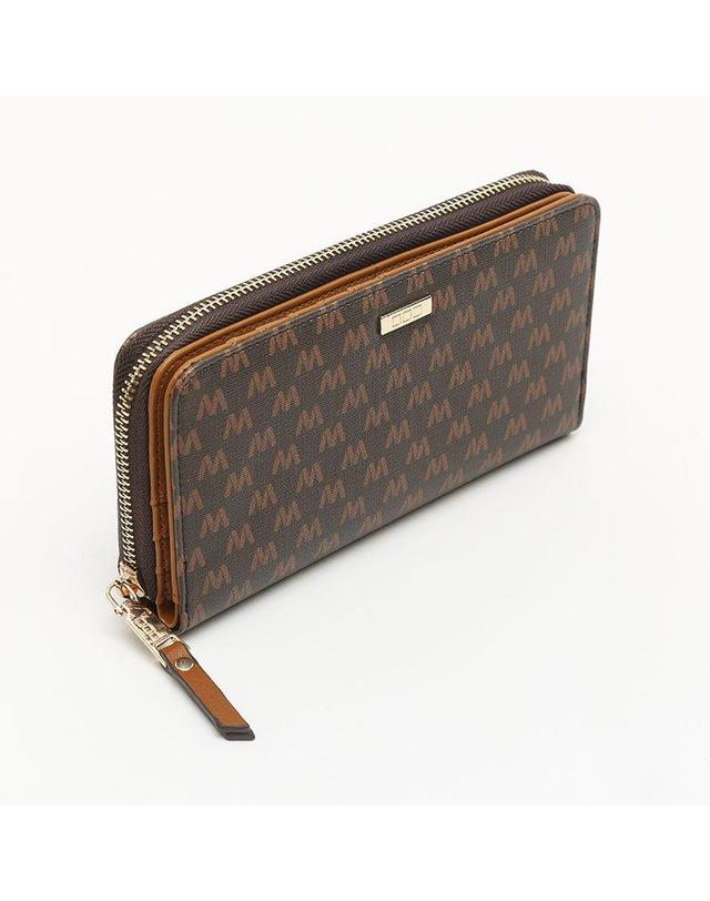 미사코 미사코 모노그램 프린트 장지갑 Monogram-4300367133011 BROWN 브라운 착용컷