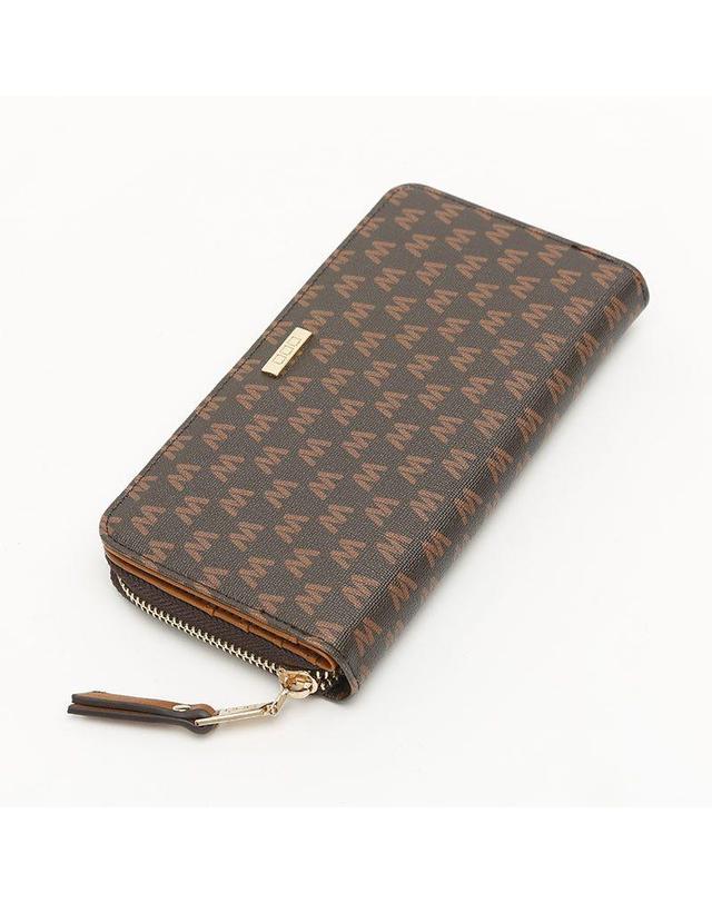 미사코 미사코 모노그램 프린트 장지갑 Monogram-4300367133011 BROWN 브라운 착용컷