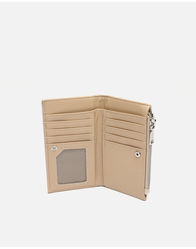 미사코 미사코 집업 슬림코인 파우치 지갑 Engri-5300059117014 BEIGE 베이지 착용컷