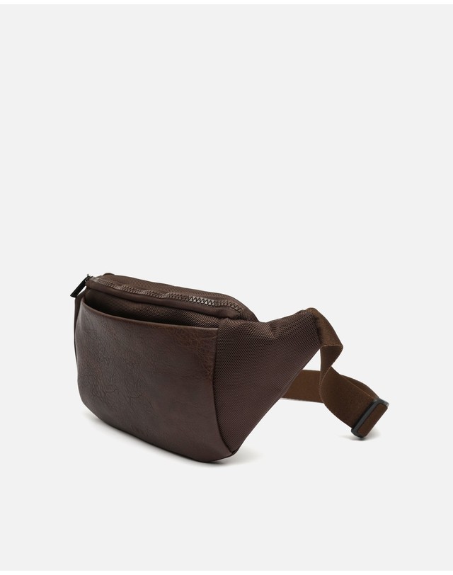 미사코 미사코 컴팩트 캐주얼 벨트백 Deby-5300560133015 BROWN 브라운 착용컷
