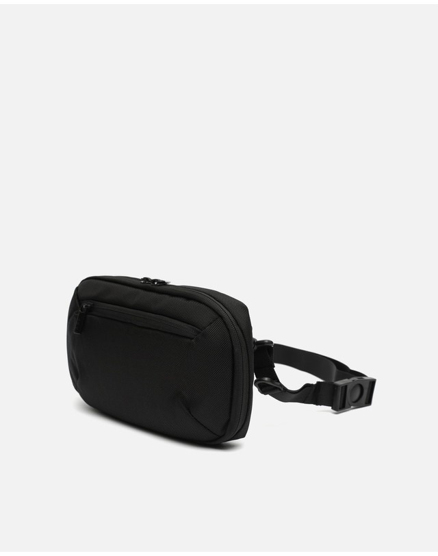 미사코 미사코 캐주얼 컴팩트 벨트백 Wepo-5300502002010 BLACK 블랙 착용컷
