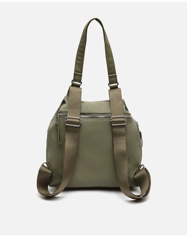 미사코 미사코 도난방지 컴팩트 캐주얼 백팩 Nidia-5300030576014 GREEN 카키 착용컷