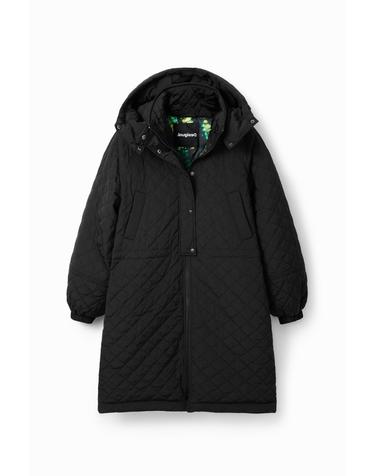 데시구알 발수 퍼프 슬리브 퀼팅 코트 23WWEW202000 ONE COLOR