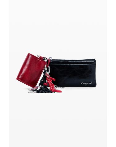 데시구알 멀티컬러 참 미니 지갑 26SAYP282000 MULTICOLOR