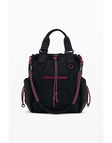 데시구알 테크니컬 미디엄 블랙 백팩 26SAKY182000 ONE COLOR