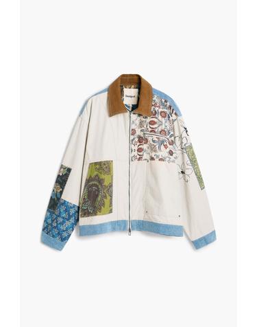 데시구알 멀티컬러 패치워크 코튼 코트 26SMEW091020 ONE COLOR