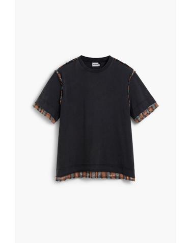 데시구알 멀티컬러 심라인 레귤러핏 반팔 티셔츠 26SMTK022006 MULTICOLOR