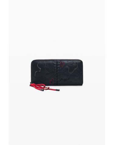 데시구알 미키마우스 탈착 참장식 장지갑 26SAYP172000 MULTICOLOR