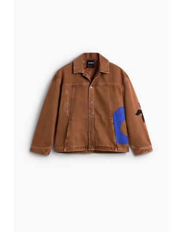 데시구알 프린트 스트레이트 셔츠 자켓 26WMEN016000 ONE COLOR