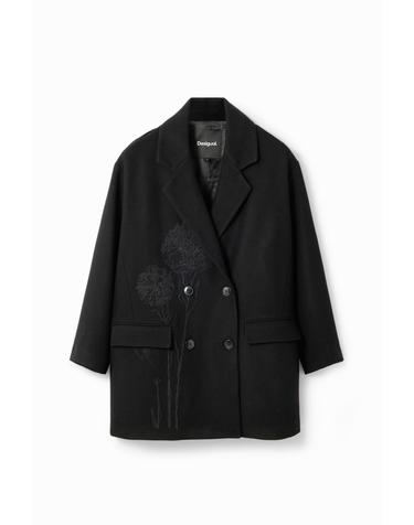 데시구알 크리스찬 라크르와 울 혼방 코트 23WWEW272000 ONE COLOR